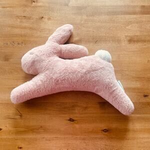 Cupcakes & Cashmere Plush Pink Bunny Rabbit Pillow Soft Baby Safe Stitched Eyes